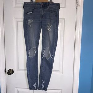 Super Soft Stretch Ripped Jeans